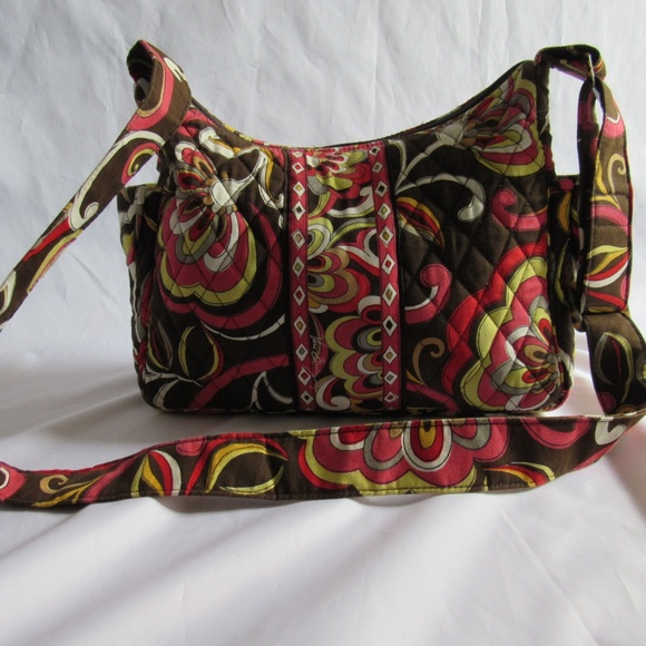 Vera Bradley Puccini On The Go Crossbody Shoulder - Picture 1 of 7